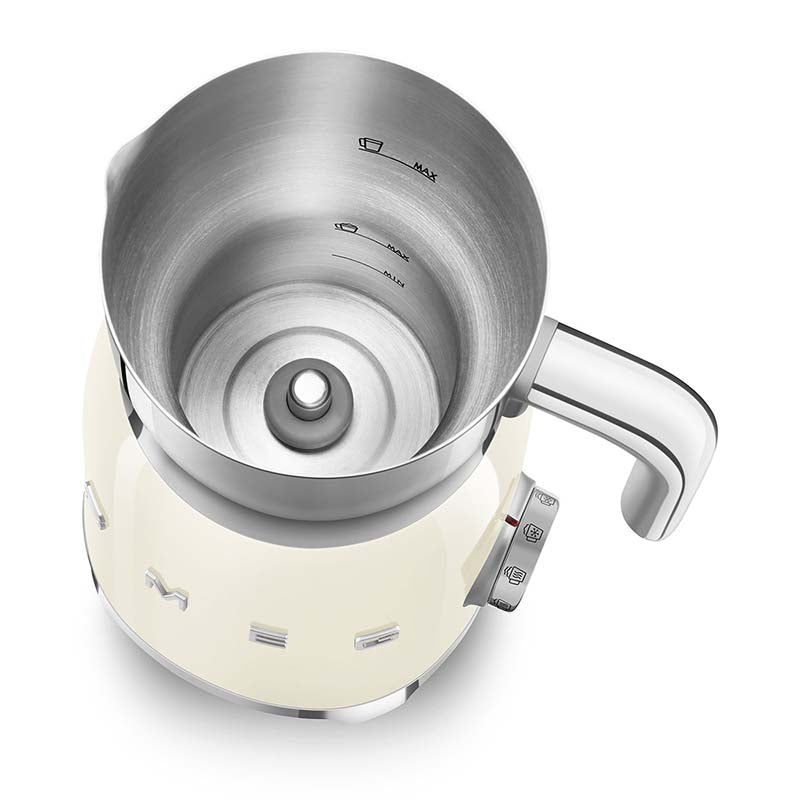 SMEG Mëllechschaumer Crème MFF01CREU