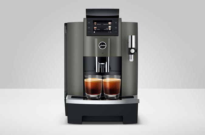 Jura W8 Dark Inox (EA) 15550- inkl. 5 Jahren Garantie