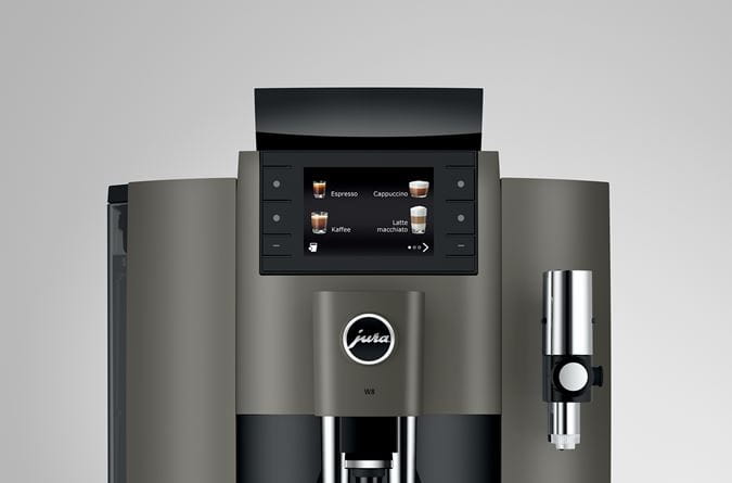 Jura W8 Dark Inox (EA) 15550- inkl. 5 Jahren Garantie