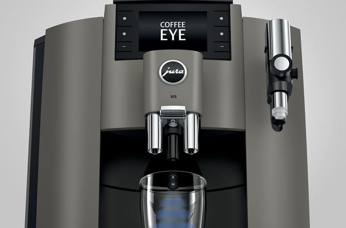 Jura W8 Dark Inox (EA) 15550- inkl. 5 Jahren Garantie